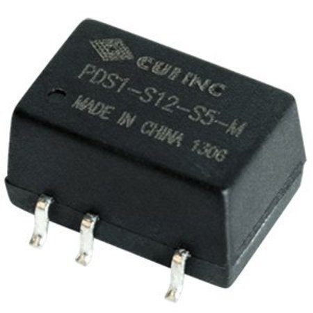 CUI INC DC to DC Converter, 5V DC to 15/ -15V DC, 1VA, 0 Hz PDS1-S5-D15-M